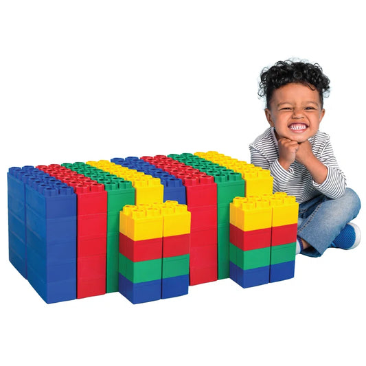 BiggoBlocks Jumbo Blocks, for Kids Ages 4-8